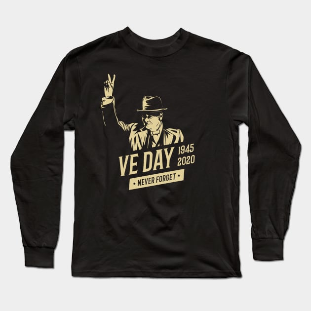 ve day t shirt Long Sleeve T-Shirt by Smallpine